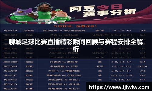聊城足球比赛直播精彩瞬间回顾与赛程安排全解析