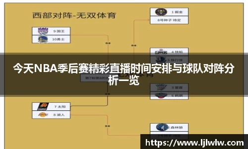 今天NBA季后赛精彩直播时间安排与球队对阵分析一览